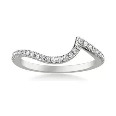 Monique Pave Diamond Chevron Band