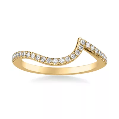 Monique Pave Diamond Chevron Band
