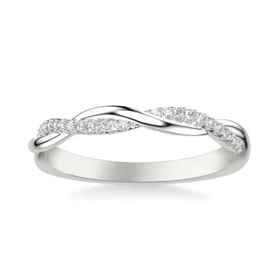 Mckenzie Diamond Twist Band