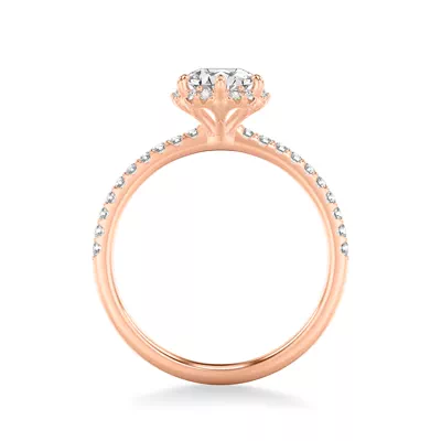 Elliott Diamond Halo Engagement Ring