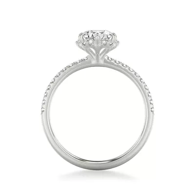 Elliott Diamond Halo Engagement Ring