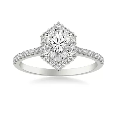 Lorelai Halo Engagement Ring