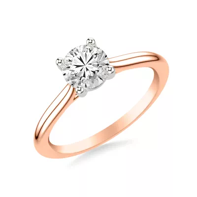 Delphina Two-Tone Solitaire