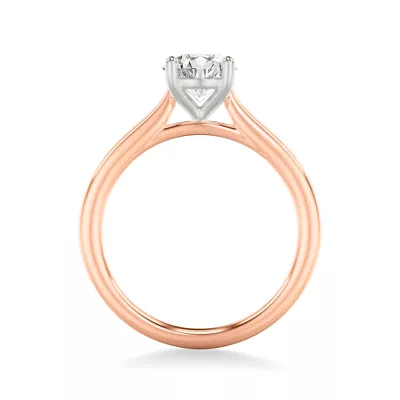 Delphina Two-Tone Solitaire