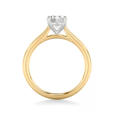 Delphina Two-Tone Solitaire