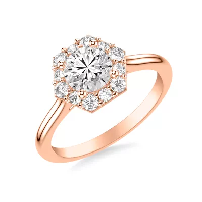 Nala Halo Engagement Ring