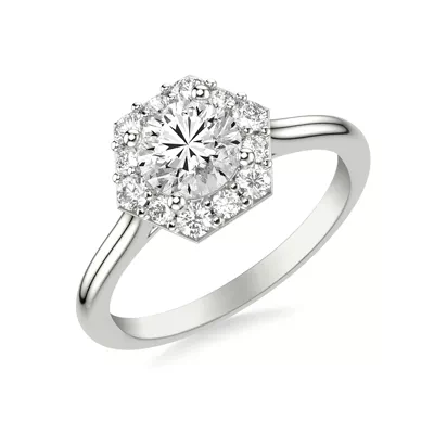 Nala Halo Engagement Ring