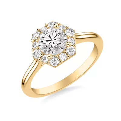 Nala Halo Engagement Ring