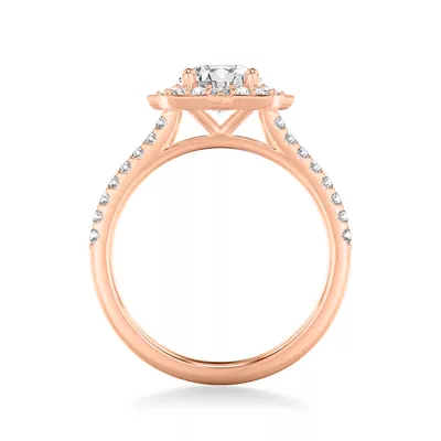 Peyton Halo Engagement Ring