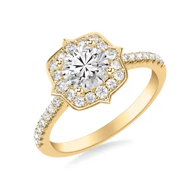 Peyton Halo Engagement Ring