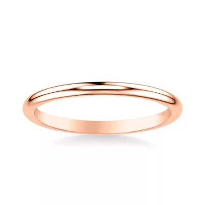 Blaine Polished Wedding Band