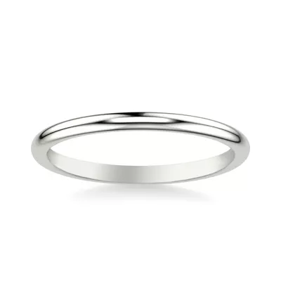 Blaine Polished Wedding Band
