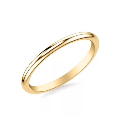 Blaine Polished Wedding Band