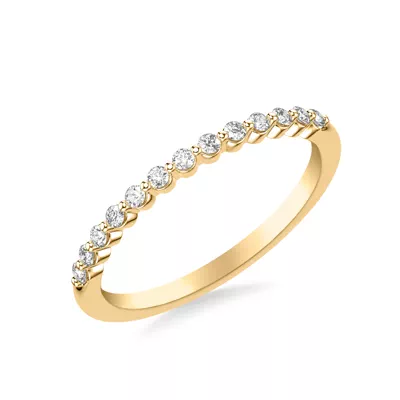 Bliss Petite Shared Prong Diamond Band