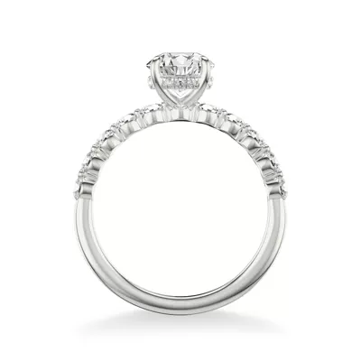Bliss Grand Shared Prong Diamond Engagement Ring