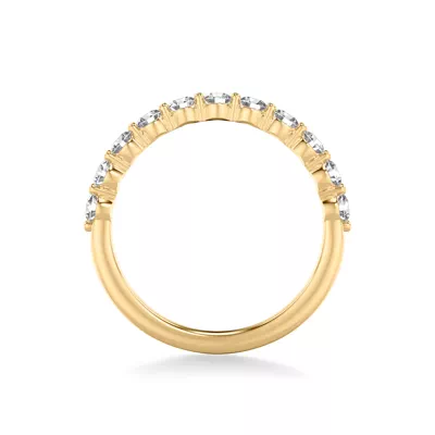 Bliss Grand Shared Prong Diamond Band