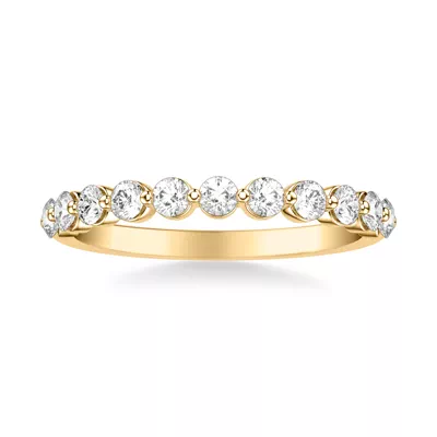 Bliss Grand Shared Prong Diamond Band