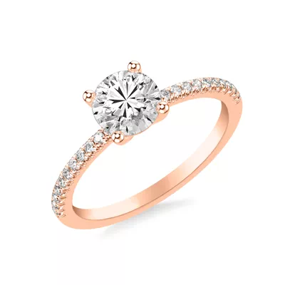 Renata Pavé Diamond Engagement Ring