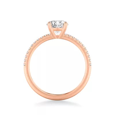 Renata Pavé Diamond Engagement Ring