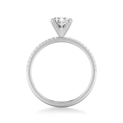 Callista Pavé Diamond Engagement Ring