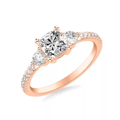 Brigitte Diamond Accent Engagement Ring
