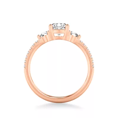 Brigitte Diamond Accent Engagement Ring