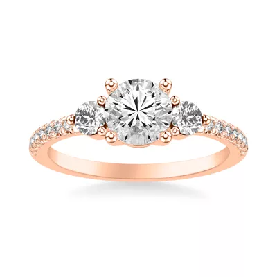Brigitte Diamond Accent Engagement Ring