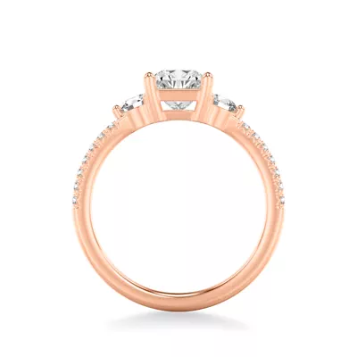 Brigitte Diamond Accent Engagement Ring