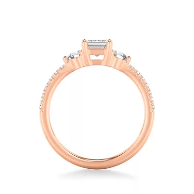Brigitte Diamond Accent Engagement Ring