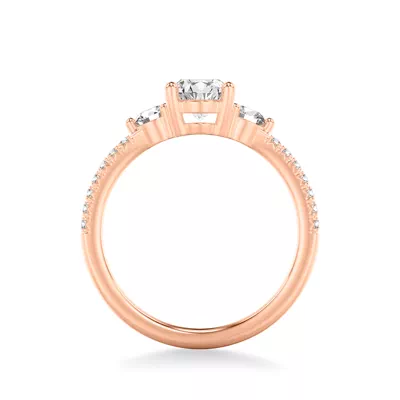 Brigitte Diamond Accent Engagement Ring