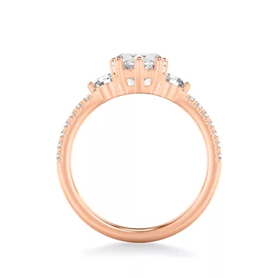 Brigitte Diamond Accent Engagement Ring