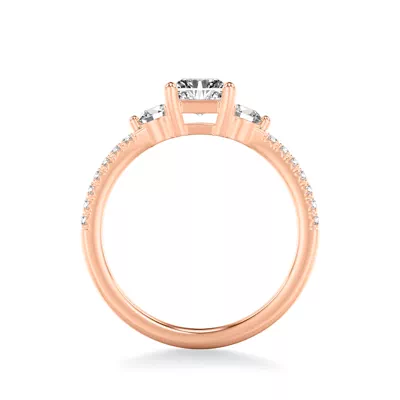 Brigitte Diamond Accent Engagement Ring