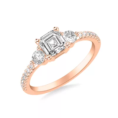 Brigitte Diamond Accent Engagement Ring
