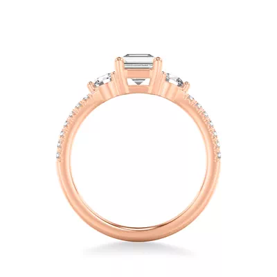 Brigitte Diamond Accent Engagement Ring