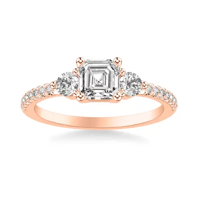 Brigitte Diamond Accent Engagement Ring
