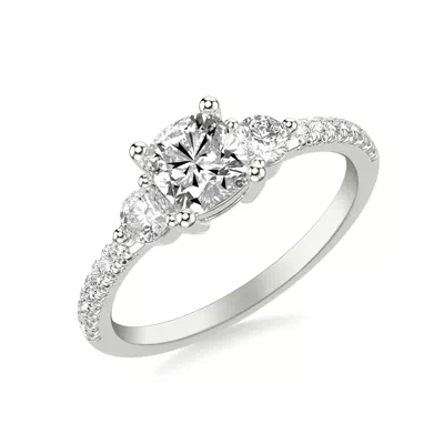 Brigitte Diamond Accent Engagement Ring