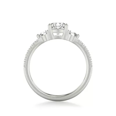 Brigitte Diamond Accent Engagement Ring