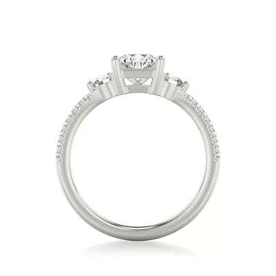 Brigitte Diamond Accent Engagement Ring
