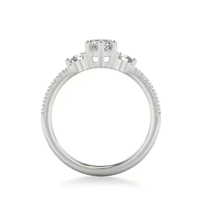 Brigitte Diamond Accent Engagement Ring
