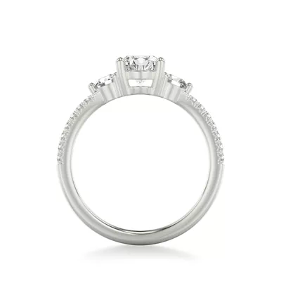 Brigitte Diamond Accent Engagement Ring