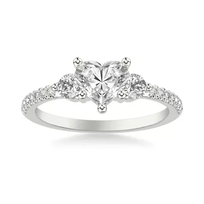 Brigitte Diamond Accent Engagement Ring