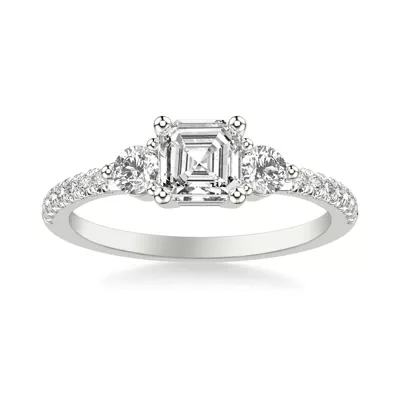 Brigitte Diamond Accent Engagement Ring