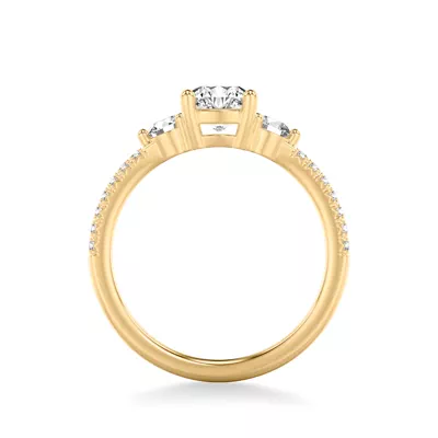 Brigitte Diamond Accent Engagement Ring
