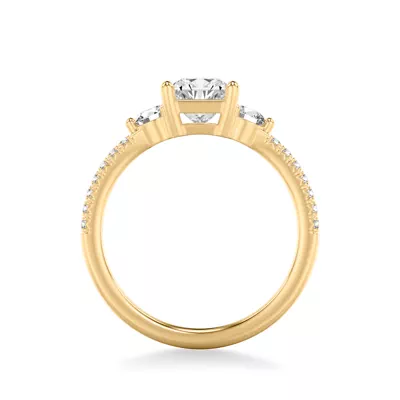 Brigitte Diamond Accent Engagement Ring