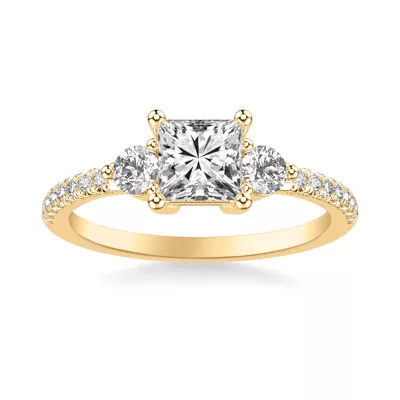 Brigitte Diamond Accent Engagement Ring