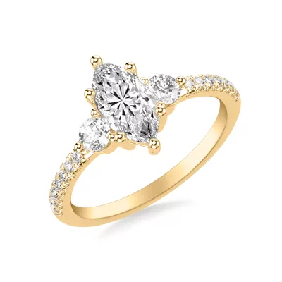 Brigitte Diamond Accent Engagement Ring