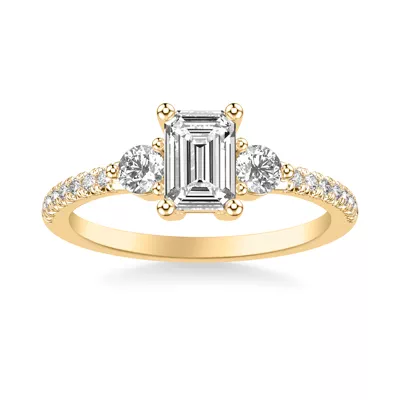 Brigitte Diamond Accent Engagement Ring