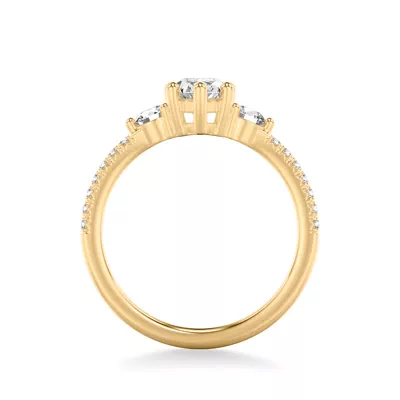 Brigitte Diamond Accent Engagement Ring