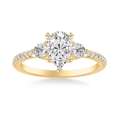 Brigitte Diamond Accent Engagement Ring