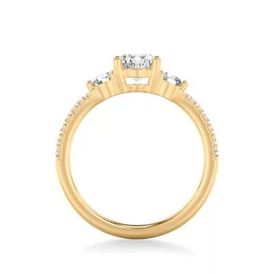 Brigitte Diamond Accent Engagement Ring